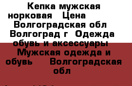 Кепка мужская норковая › Цена ­ 1 990 - Волгоградская обл., Волгоград г. Одежда, обувь и аксессуары » Мужская одежда и обувь   . Волгоградская обл.